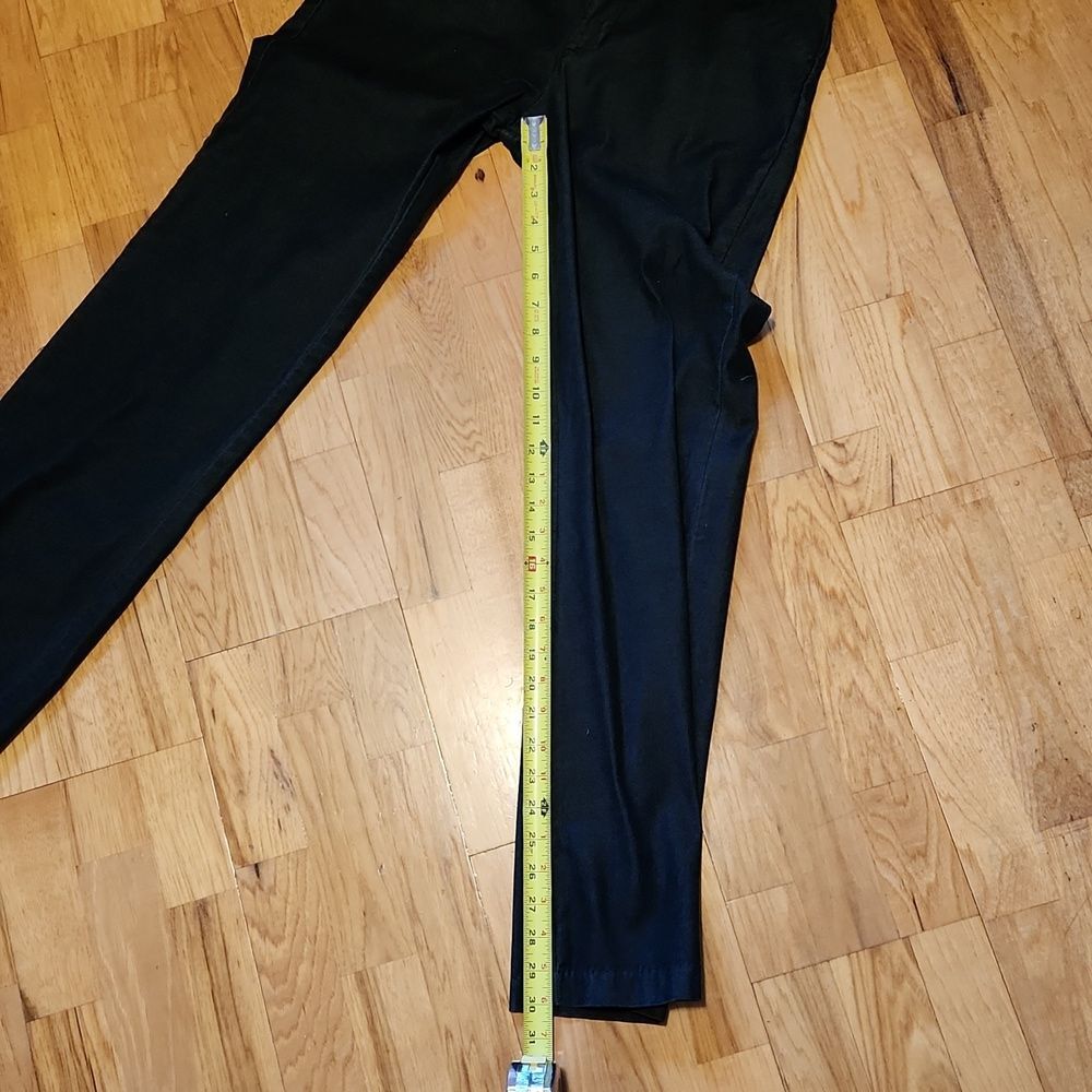 Lee Modern Series Black Pants Women's Size 10 Cotton Polyester Spandex - Picture 12 of 12